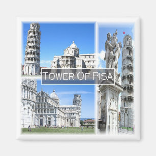 IT * Italy - The Leaning Tower Of Pisa Magnet