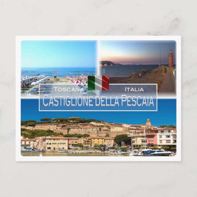 IT Italy - Toscana - Castiglione della Pescaia - Postcard (Front)