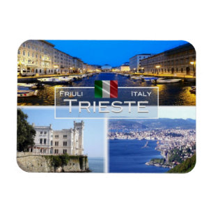 IT Italy - Trieste - Miramare Castle - Magnet