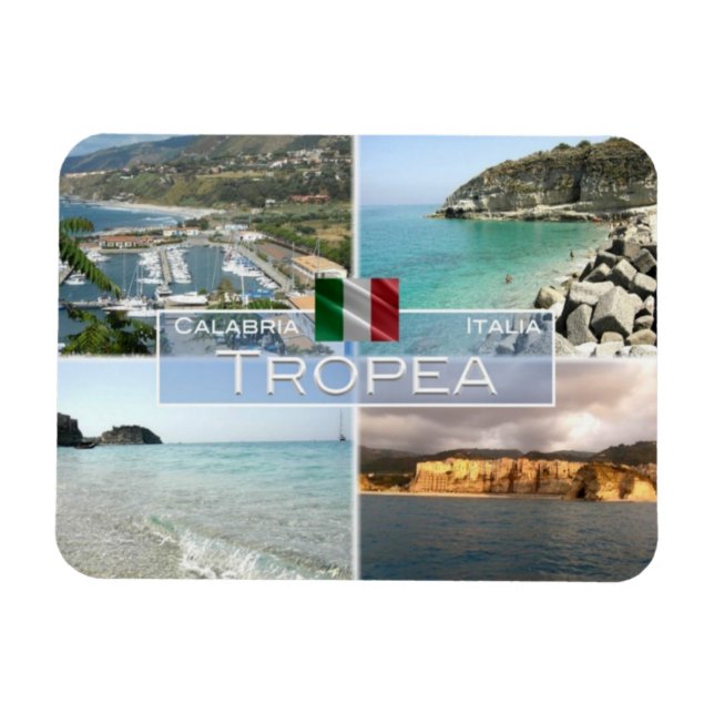 IT Italy - Tropea - Spiaggia del Cannone - Magnet (Horizontal)