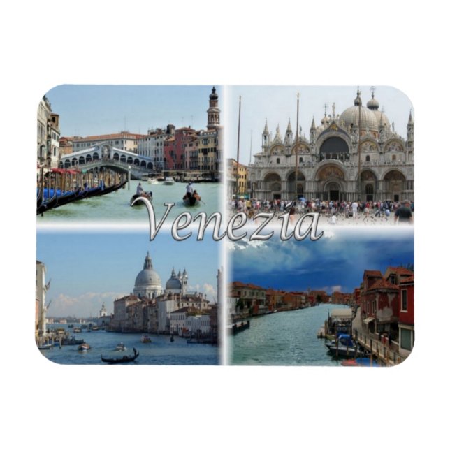 IT Italy -  Venezia - P.zza San  Marco - Magnet (Horizontal)