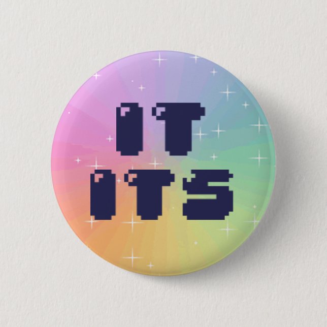 It Its Pronoun Button (Front)