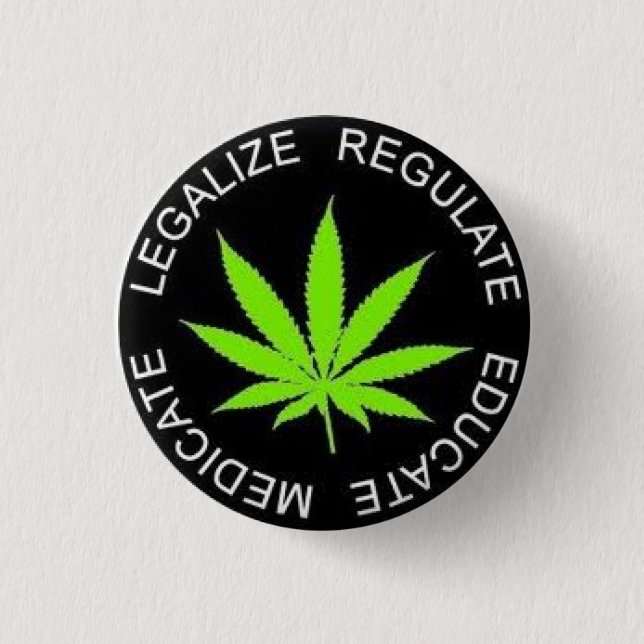It legalizes It 1 Inch Round Button (Front)