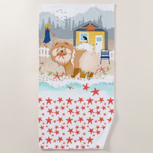 IT MATTERS TO THIS ONE - chow Beach Towel