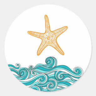 It Matters to This One Starfish Classic Round Sticker