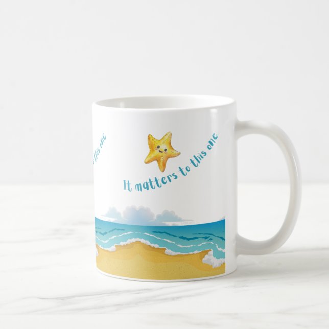 It Matters to This One, Starfish Story. Coffee Mug (Right)