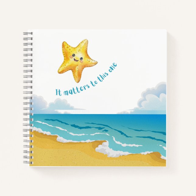 It Matters to This One, Starfish Story. Notebook (Front)