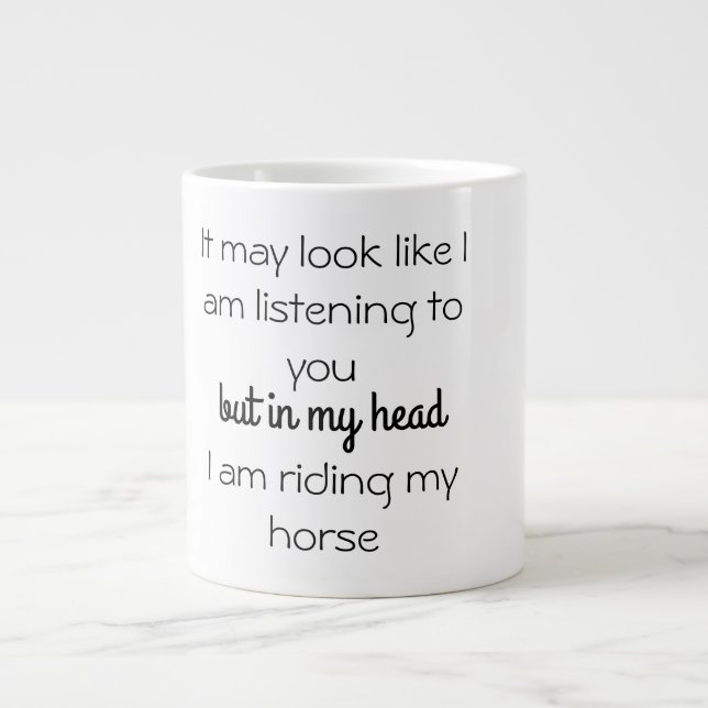 It may look like I am listening mug (Front)