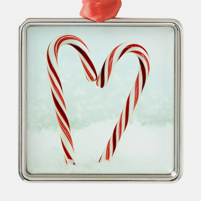 It Must Be Love Metal Ornament (Front)