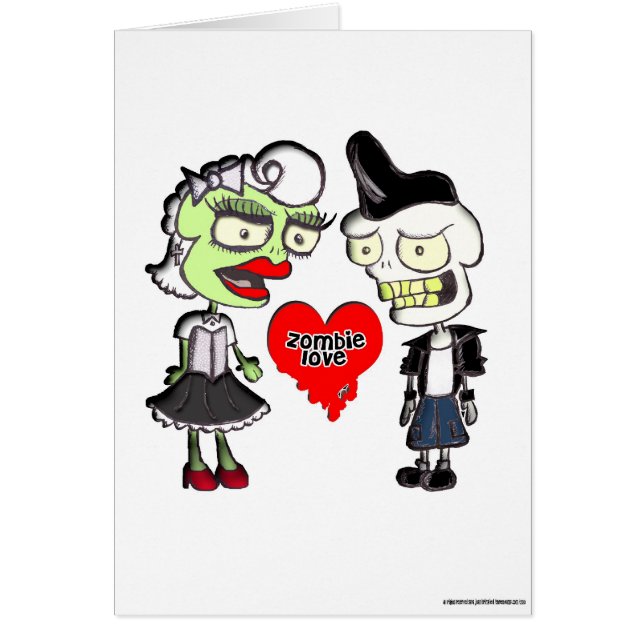 IT MUST BE ZOMBIE LOVE (Front)