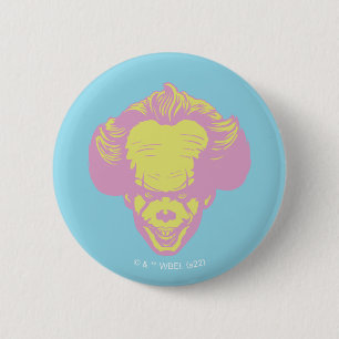 IT   Pennywise Pastel Head Pattern 2 Inch Round Button
