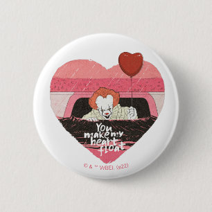 IT   Pennywise - You Make My Heart Float 2 Inch Round Button