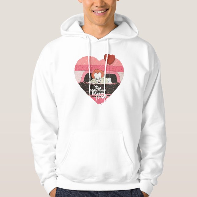 IT | Pennywise - You Make My Heart Float Hoodie (Front)
