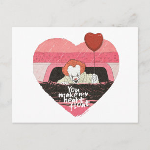 IT Pennywise - You Make My Heart Float Postcard