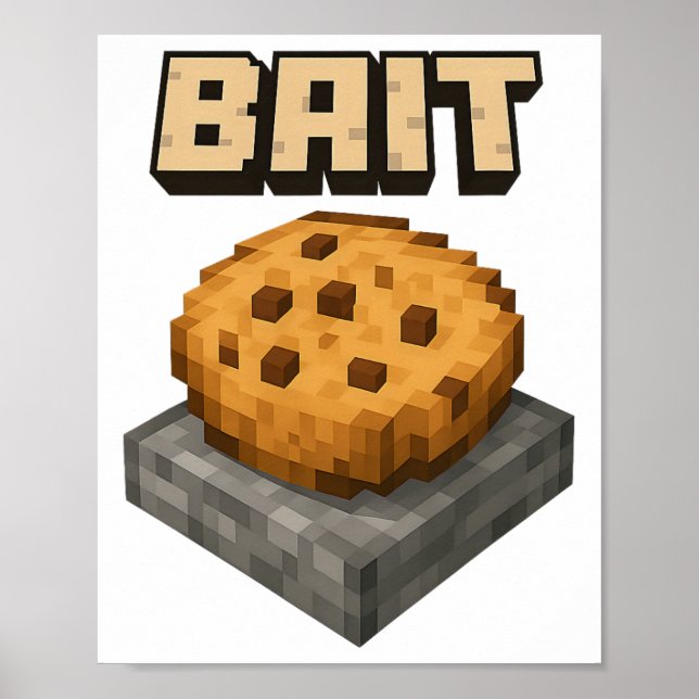 It Pixel Cookie Trap Gamer  Poster (Front)