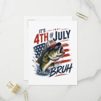 It’s 4th of July Bass Brute Fishing