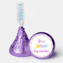 It’s a Baby Boy and Girl Twins Hershey®'s Kisses®