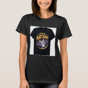 It’s A Bat Day Funny Cute Nocturnal Animal Humor G T-Shirt