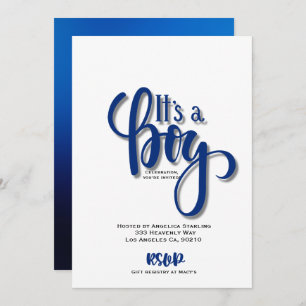 It’s a boy Announcement Card