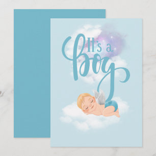 It’s a boy baby Announcement Card