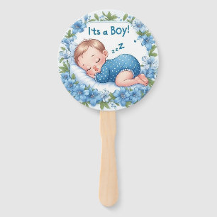 It’s a Boy Baby Shower  Hand Fan
