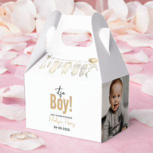 It’s a Boy! Blue Baby Shower – Cute & Sweet Favor Box
