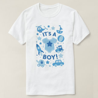 It’s a Boy – Modern Celebration Unisex T‑Shirt T-Shirt