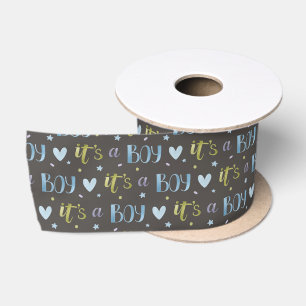 It’s a Boy New Baby Ribbon Satin Ribbon