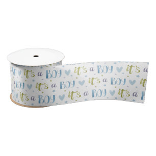 It’s a Boy New Baby Ribbon Satin Ribbon