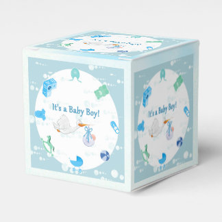 It’s a Boy – Personalized Baby Shower Favor Box