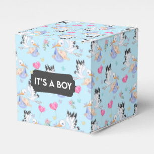 It’s a Boy Stork Baby Favour Box