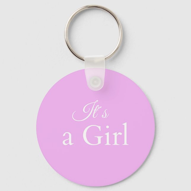 it´s a girl keychain (Front)