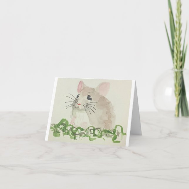 It’s a Mouse, Mom blank card (Front)