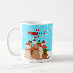 It’s a WONDERFUR Life Christmas Holiday Mug