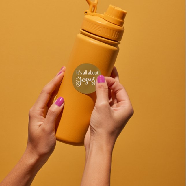 It’s All About Jesus – Christmas Sticker #03 (Creator Uploaded)