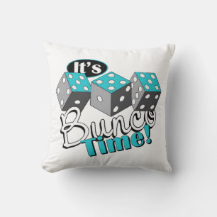 It s Bunco Time! Throw Pillow