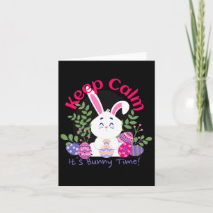 It’s Bunny Time Funny Easter Sunday Egg Hunting Gi Card