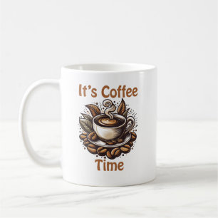 It’s Coffee Time – Cozy Coffee Beans Mug
