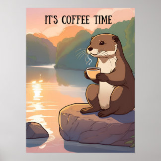 It’s coffee time wall art decor