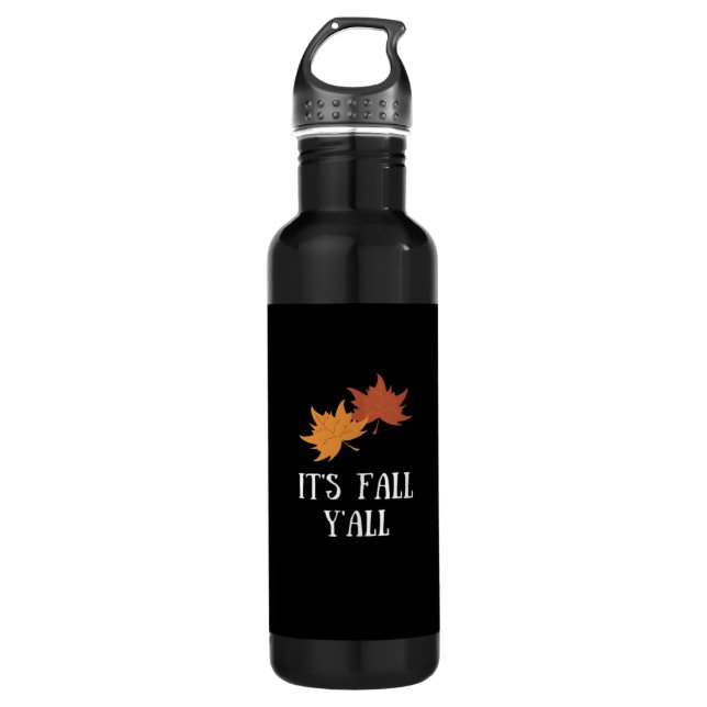 It’s Fall Y’all Aesthetic Graphic 710 Ml Water Bottle (Front)