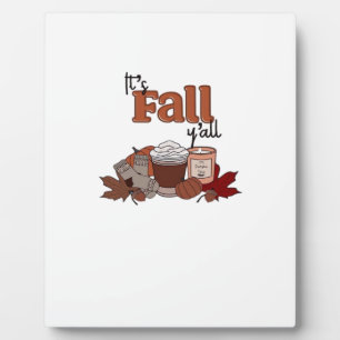 It’s Fall Y’all Aesthetic Simple Plaque
