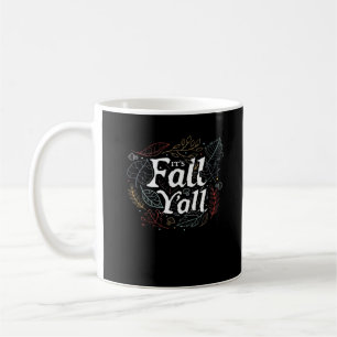It’s Fall Y’all Autumn Design Retro Classic Coffee Mug