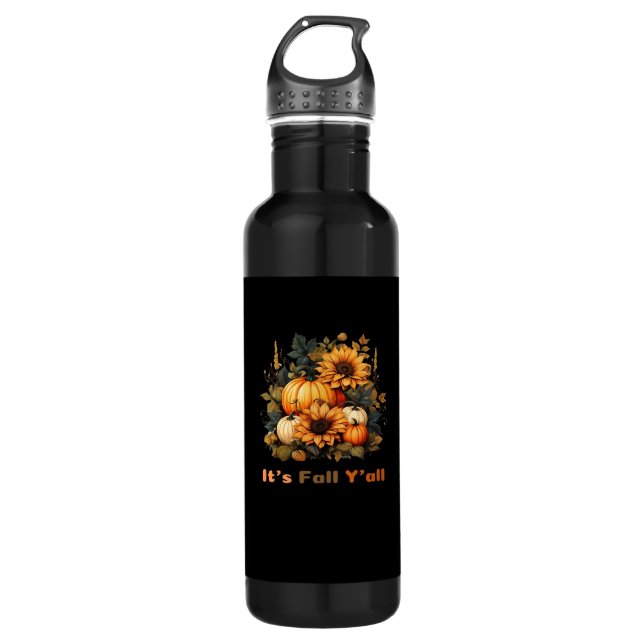 It’s Fall Y’all, Autumn, Fall Season 710 Ml Water Bottle (Front)