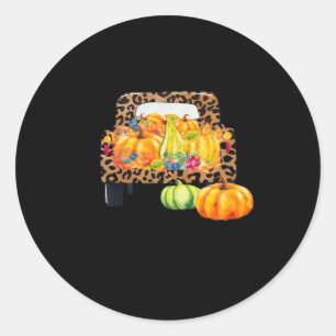It’s Fall Y’all Autumn Season Costume Gift Creativ Classic Round Sticker