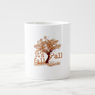 It’s Fall Y’all Basic Clean Large Coffee Mug