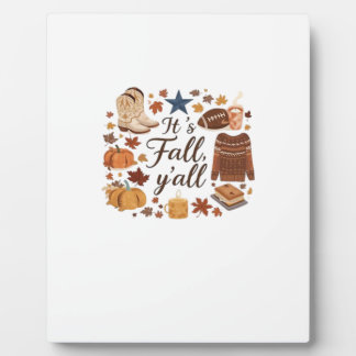 It’s Fall Y’all Basic Design Plaque