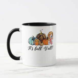 It’s Fall Y’all Beagle Cute Dog Lover Fall Thanksg Mug