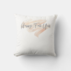 It’s Fall Y’all Beagle Cute Dog Lover Fall Thanksg Throw Pillow