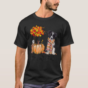It s Fall Y all Border Collie Pumpkin Dog Autumn H T-Shirt