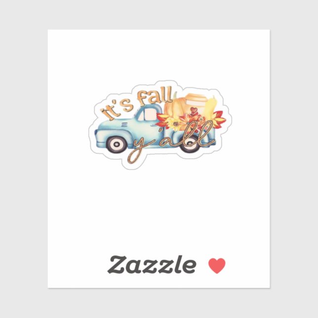 It’s Fall Y’all Casual Funny (Sheet)